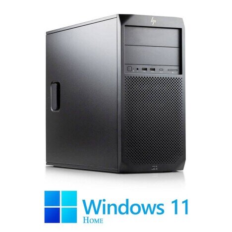 Workstation HP Z2 G4 Tower, Hexa Core i5-8400, 32GB, 512GB SSD, Win 11 Home